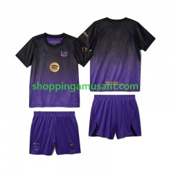 Maillot de Foot FC Barcelone Enfant Extérieur 2026-2027 Manche Courte