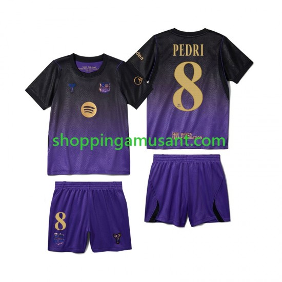 Maillot de Foot FC Barcelone Pedri 8 Enfant Extérieur 2026-2027 Manche Courte