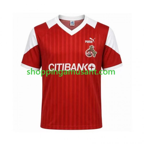 Maillot de Foot FC Cologne 1992 1993 Rétro Homme Extérieur Manche Courte