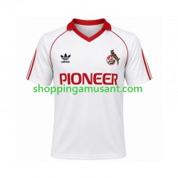 Maillot de Foot FC Cologne 1980 1981 Rétro Homme Domicile Manche Courte