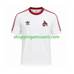 Maillot de Foot FC Cologne 1986 1987 Rétro Homme Domicile Manche Courte