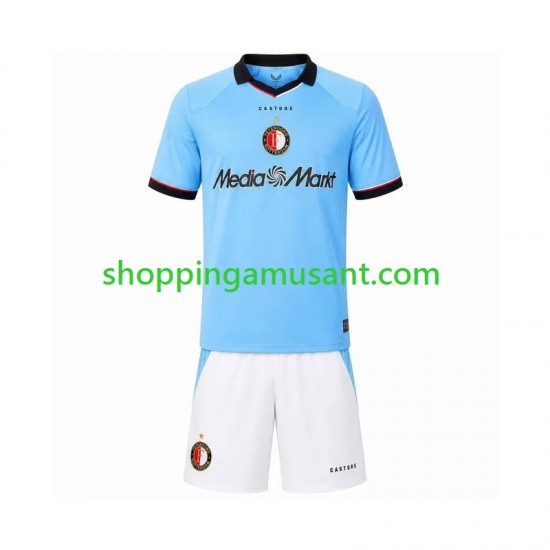 Maillot de Foot Feyenoord Rotterdam Enfant Extérieur 2026-2027 Manche Courte