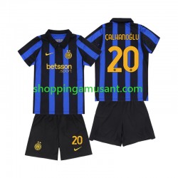 Maillot de Foot Inter Milan Hakan Calhanoglu 20 Enfant Domicile 2026-2027 Manche Courte