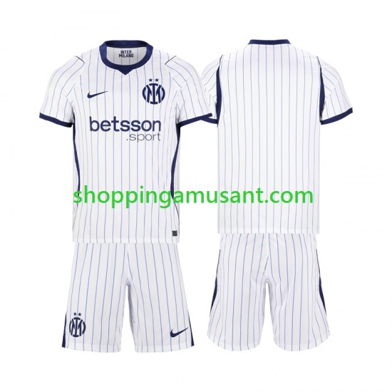 Maillot de Foot Inter Milan Enfant Extérieur 2026-2027 Manche Courte