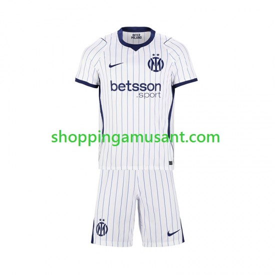 Maillot de Foot Inter Milan Enfant Extérieur 2026-2027 Manche Courte