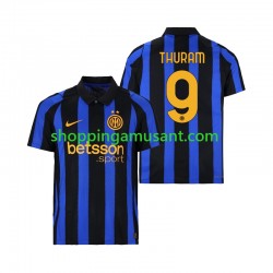 Maillot de Foot Inter Milan Marcus Thuram 9 Homme Domicile 2026-2027 Manche Courte