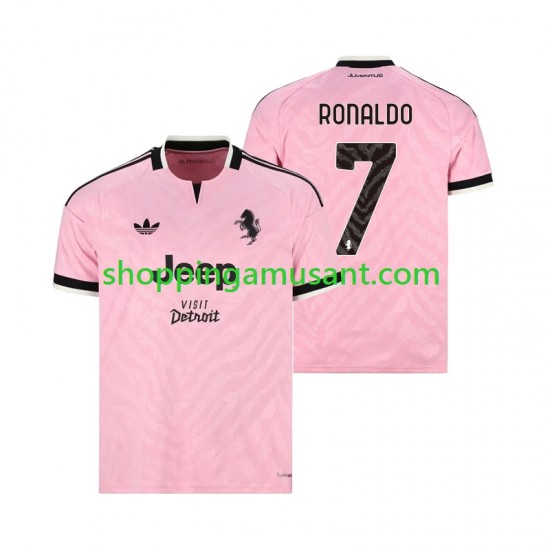 Maillot de Foot Juventus Cristiano Ronaldo 7 Homme Extérieur 2026-2027 Manche Courte