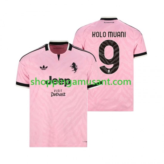 Maillot de Foot Juventus Randal Kolo Muani 9 Homme Extérieur 2026-2027 Manche Courte