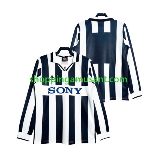Maillot de Foot Juventus 1997 Rétro Homme Domicile Manche Longue