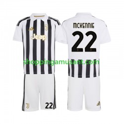 Maillot de Foot Juventus Weston McKennie 22 Enfant Domicile 2026-2027 Manche Courte