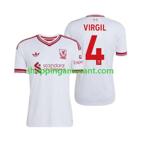 Maillot de Foot Liverpool Virgil van Dijk 4 Homme Extérieur 2026-2027 Manche Courte