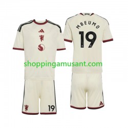 Maillot de Foot Manchester United Bryan Mbeumo 19 Enfant Neutre 2026-2027 Manche Courte