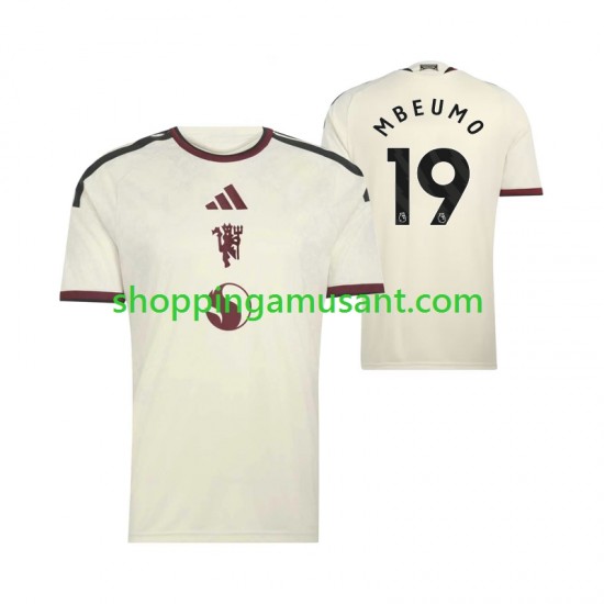 Maillot de Foot Manchester United Bryan Mbeumo 19 Homme Neutre 2026-2027 Manche Courte