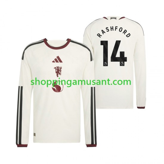 Maillot de Foot Manchester United Marcus Rashford 14 Homme Neutre 2026-2027 Manche Longue