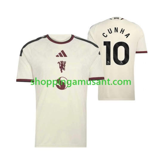 Maillot de Foot Manchester United Matheus Cunha 10 Homme Neutre 2026-2027 Manche Courte