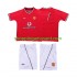 Maillot de Foot Manchester United 2000 Rétro Enfant Domicile 2002 Manche Courte