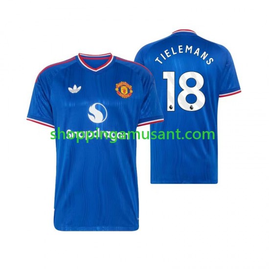 Maillot de Foot Manchester United Youri Tielemans 18 Homme Extérieur 2026-2027 Manche Courte