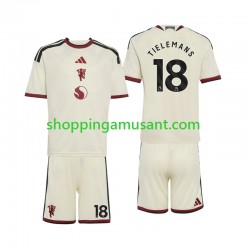 Maillot de Foot Manchester United Youri Tielemans 18 Enfant Neutre 2026-2027 Manche Courte