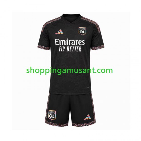 Maillot de Foot Olympique Lyonnais Enfant Neutre 2026-2027 Manche Courte