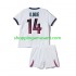 Maillot de Foot Paris Saint-Germain Desire Doue 14 Enfant Extérieur 2026-2027 Manche Courte