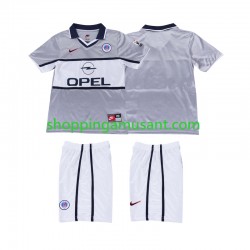 Maillot de Foot Paris Saint-Germain 2000 2001 Rétro Enfant Extérieur Manche Courte