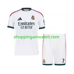 Maillot de Foot Real Madrid Cristiano Ronaldo 7 Enfant Domicile 2026-2027 Manche Courte
