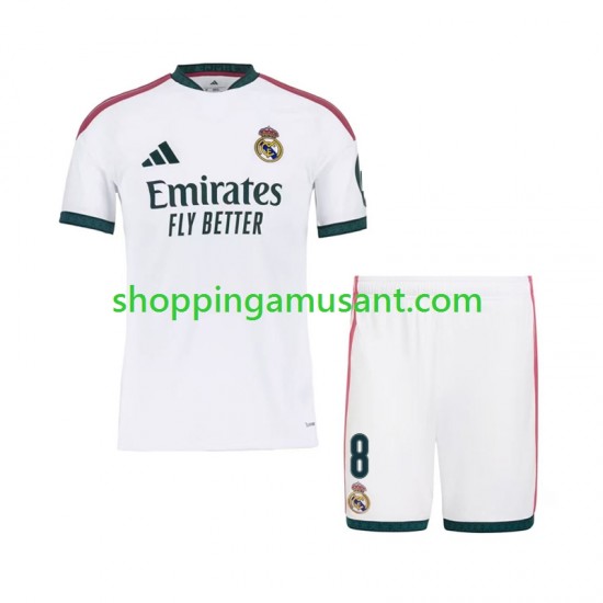 Maillot de Foot Real Madrid Federico Valverde 8 Enfant Domicile 2026-2027 Manche Courte