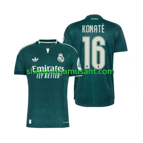 Maillot de Foot Real Madrid Ibrahima Konate 16 Homme Extérieur 2026-2027 Manche Courte