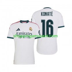 Maillot de Foot Real Madrid Ibrahima Konate 16 Homme Domicile 2026-2027 Manche Courte