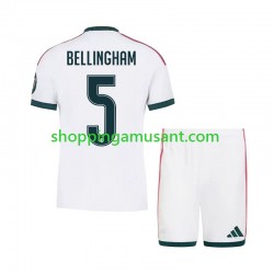 Maillot de Foot Real Madrid Jude Bellingham 5 Enfant Domicile 2026-2027 Manche Courte
