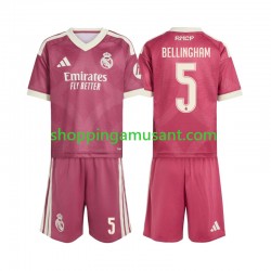 Maillot de Foot Real Madrid Jude Bellingham 5 Enfant Neutre 2026-2027 Manche Courte
