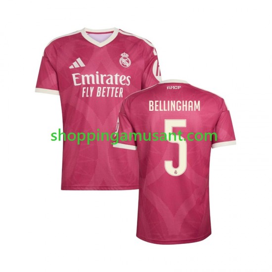 Maillot de Foot Real Madrid Jude Bellingham 5 Homme Neutre 2026-2027 Manche Courte