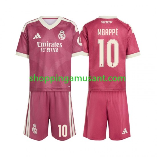 Maillot de Foot Real Madrid Mbappé Kylian 10 Enfant Neutre 2026-2027 Manche Courte