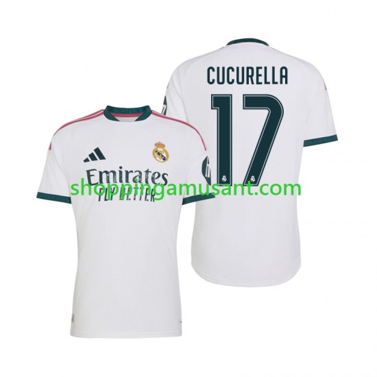 Maillot de Foot Real Madrid Marc Cucurella 17 Homme Domicile 2026-2027 Manche Courte
