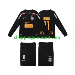 Maillot de Foot Santos NEYMAR JR 11 Classic 2012 2013 Rétro Enfant Extérieur Manche Longue