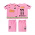 Maillot de Foot Santos Neymar JR 11 2012 2013 Rétro Enfant 4ème Manche Courte