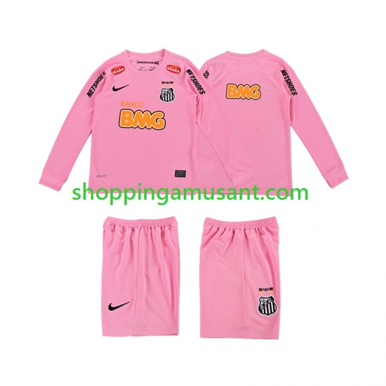 Maillot de Foot Santos 2012 2013 Rétro Enfant 4ème Manche Longue