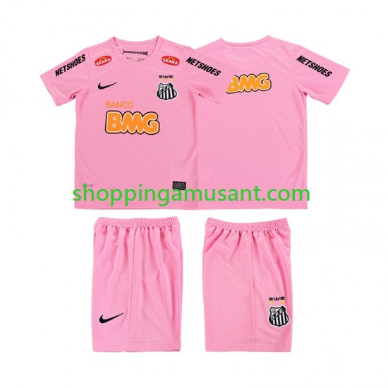 Maillot de Foot Santos 2012 2013 Rétro Enfant 4ème Manche Courte