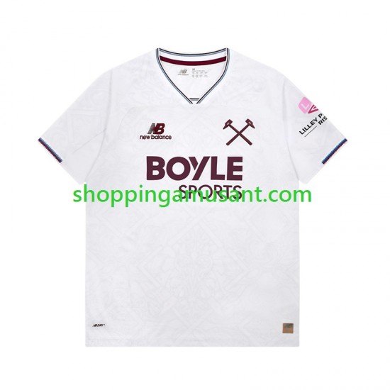 Maillot de Foot West Ham United Homme Extérieur 2026-2027 Manche Courte