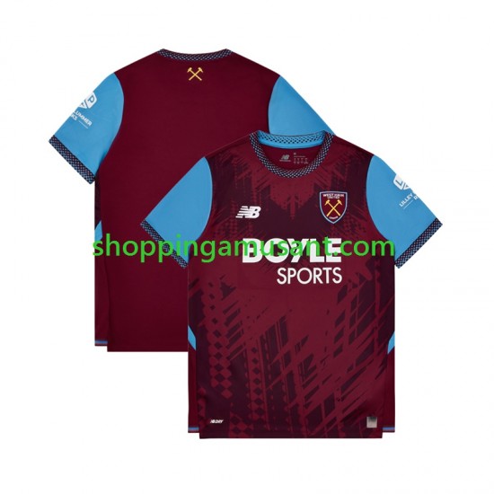 Maillot de Foot West Ham United Homme Domicile 2026-2027 Manche Courte