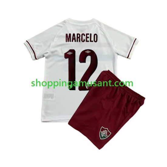Maillot de Foot Fluminense Marcelo 12 Enfant Extérieur 2023-2024 Manche Courte