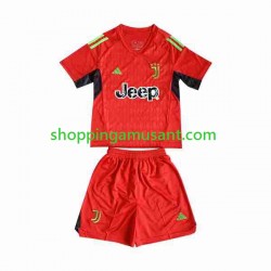 Maillot de Foot Juventus Gardien Enfant Extérieur 2023-2024 Manche Courte