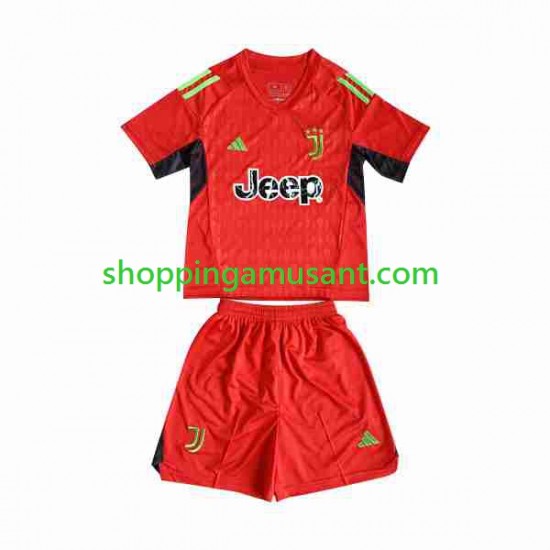 Maillot de Foot Juventus Gardien Enfant Extérieur 2023-2024 Manche Courte
