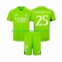 Maillot de Foot Real Madrid Kepa Arrizabalaga 25 Gardien Enfant Domicile 2023-2024 Manche Courte