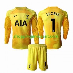 Maillot de Foot Tottenham Hotspur Hugo Lloris 1 Gardien Enfant Domicile 2022-2023 Manche Longue