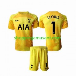 Maillot de Foot Tottenham Hotspur Hugo Lloris 1 Gardien Enfant Domicile 2022-2023 Manche Courte