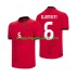 Maillot de Foot Albanie Berat Djimsiti 6 Homme Domicile Coupe du Monde 2026 Manche Courte