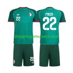 Maillot de Foot Algérie Ibrahim Maza 22 Enfant Extérieur 2026 Manche Courte