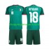 Maillot de Foot Algérie Mohamed Amoura 18 Enfant Extérieur 2026 Manche Courte