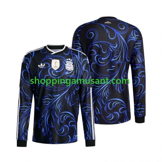 Maillot de Foot Argentine Homme Extérieur Coupe du Monde 2026 Manche Longue